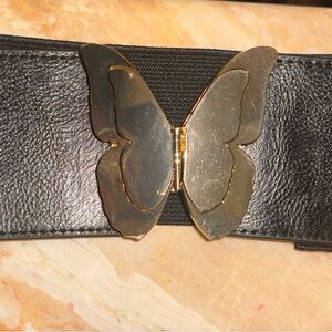 Gold Butterfly Black Belt
